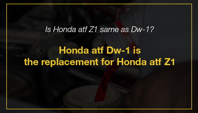 Honda Atf Dw-1 Equivalent