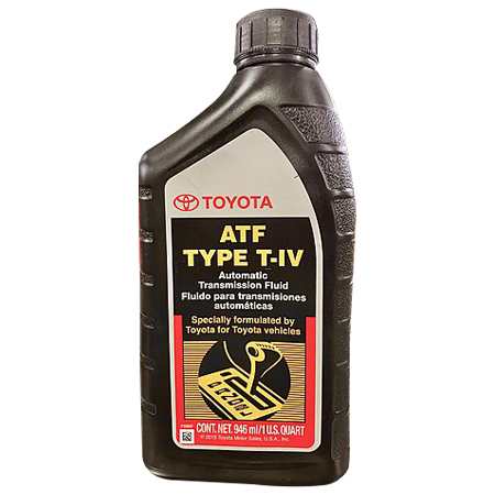 Toyota Type T-IV Automatic Transmission Fluid