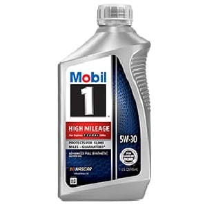 Mobil 1 High Mileage Full Synthetic Motor Oil