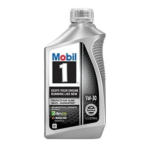 Mobil 1 5w30 synthetic motor oil