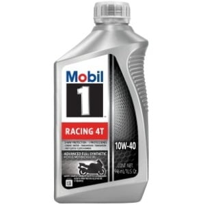 Mobil 1 Racing 4T 10W-40 Motorcycle Oil