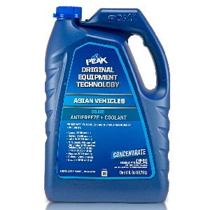 PEAK OET Extended Life Blue Concentrate Antifreeze/Coolant for Asian Vehicles