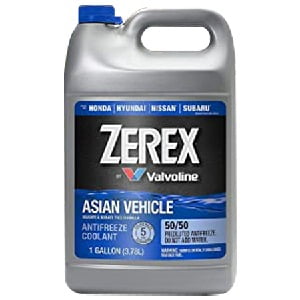 Zerex Asian Vehicle Blue Silicate and Borate Free Antifreeze/Coolant