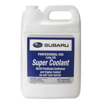 subaru super coolant color