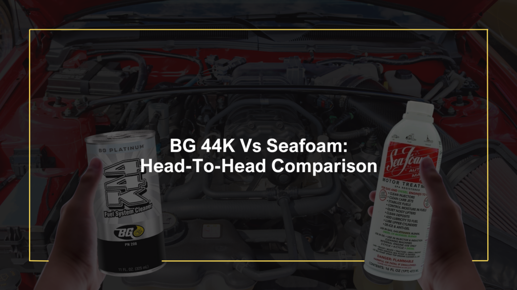 BG 44K vs Seafoam