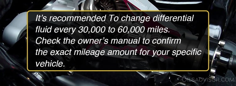 How often to change differential fluid