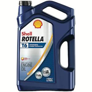 Shell Rotella Full Synthetic T6 5w40 engine oil