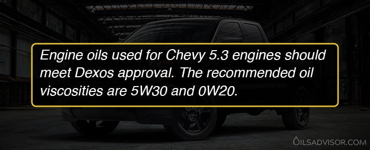 Chevy 5.3 oil type