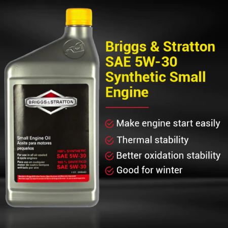 Briggs & Stratton 5w-30 synthetic small engine motor oil