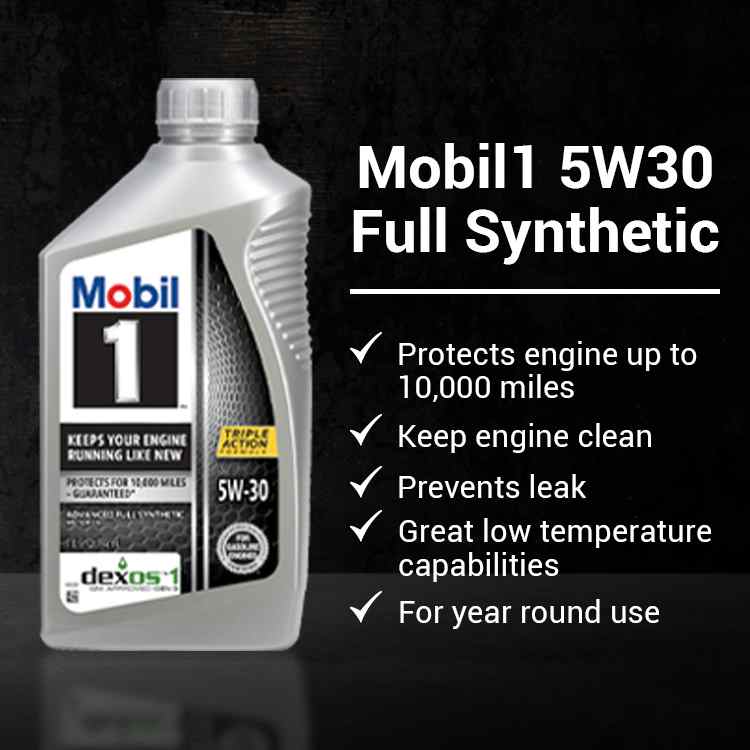  Mobil 1 5W-30 full Synthetic Motor Oil  