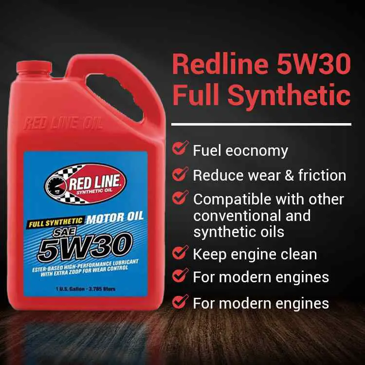Redline 5w30 Synthetic Motor Oil