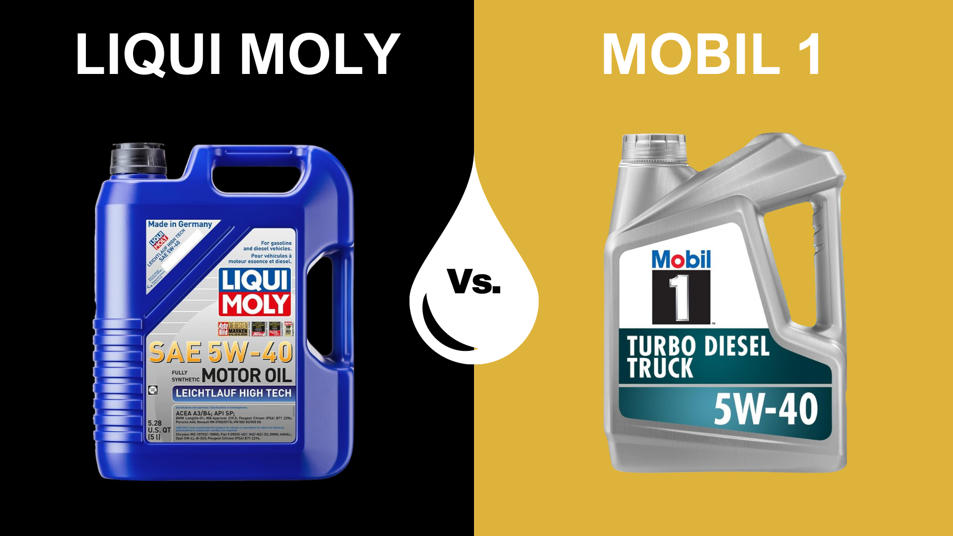 Liqui Moly vs. Mobil 1