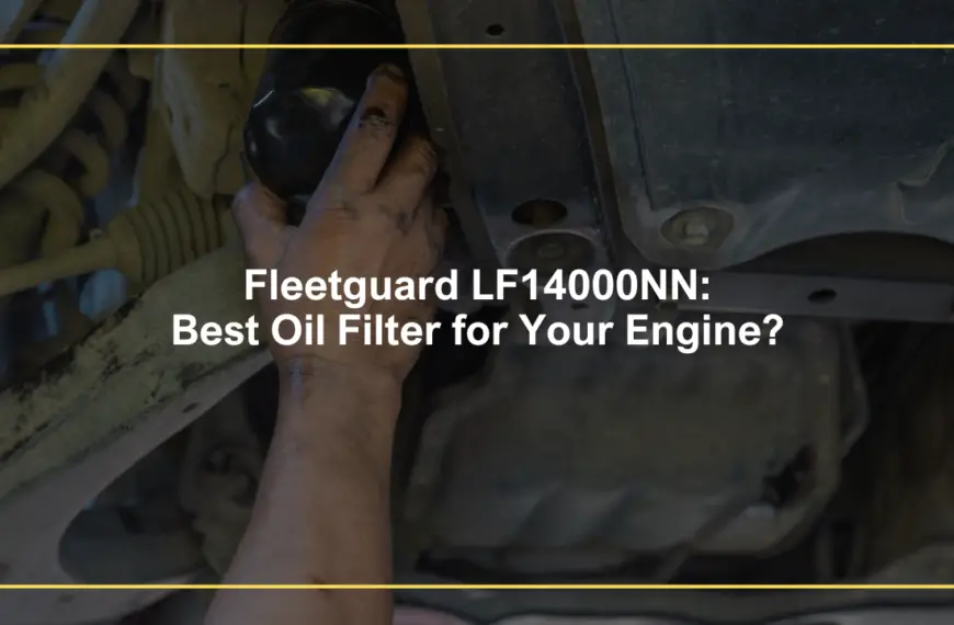 Fleetguard LF14000NN: Best Oil Filter for Your Engine?